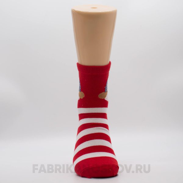 Женские новогодние носки с собачкой Женские новогодние носки с собачкой