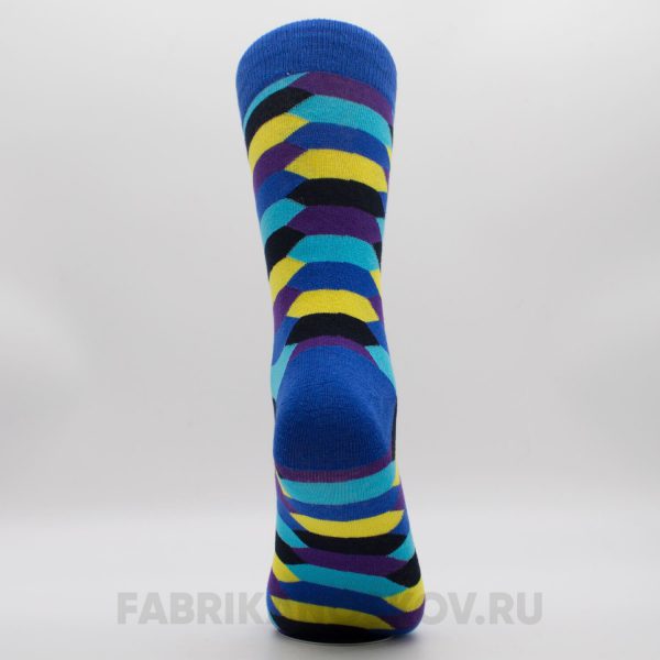 Мужские носки с шестиугольниками Мужские носки с шестиугольниками