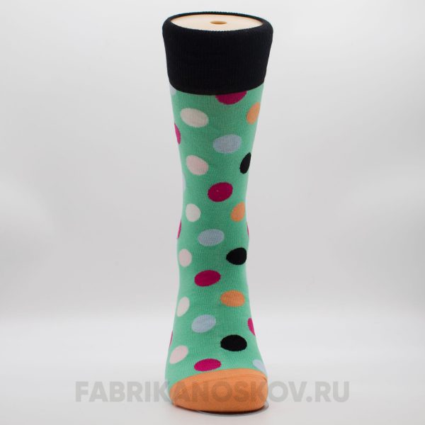 Мужские носки с большими кругами Мужские носки с большими кругами