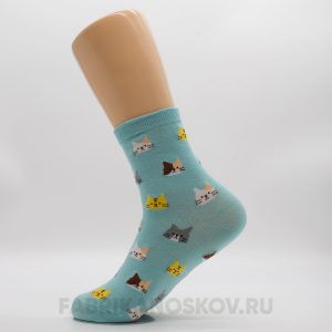 Женские носки с котиками
