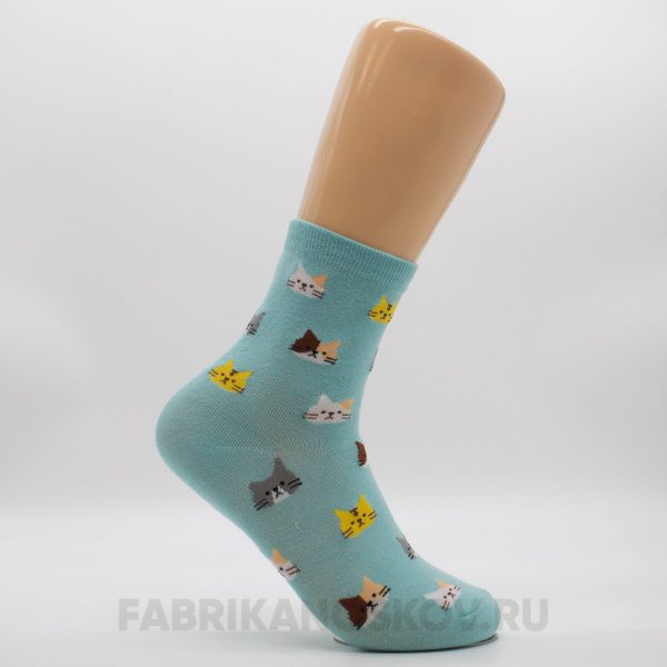 Женские носки с котиками Женские носки с котиками