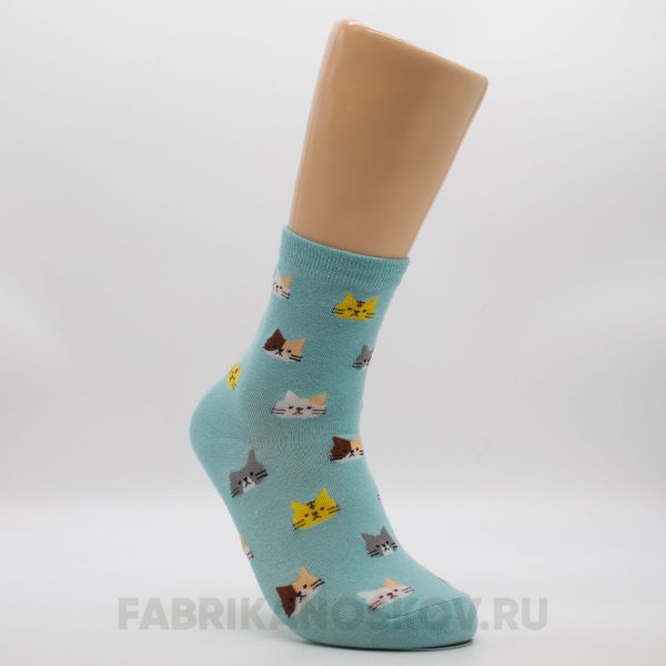 Женские носки с котиками Женские носки с котиками