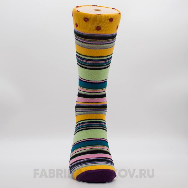 Длинные мужские носки с тонкими линиями Длинные мужские носки с тонкими линиями