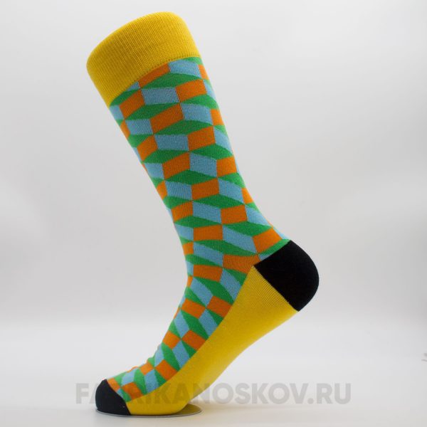 Мужские носки с 3д эффектом Мужские носки с 3д эффектом