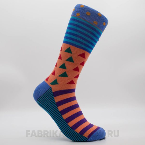 Мужские носки с треугольниками Мужские носки с треугольниками