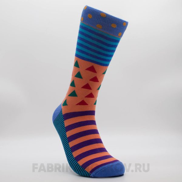 Мужские носки с треугольниками Мужские носки с треугольниками