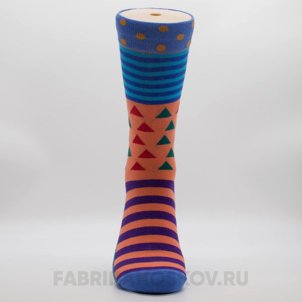 Мужские носки с треугольниками Мужские носки с треугольниками