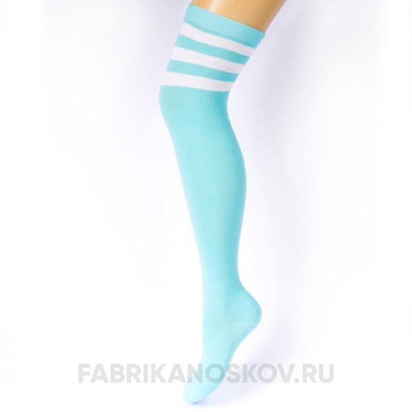 Женские чулки с полосками Женские чулки с полосками