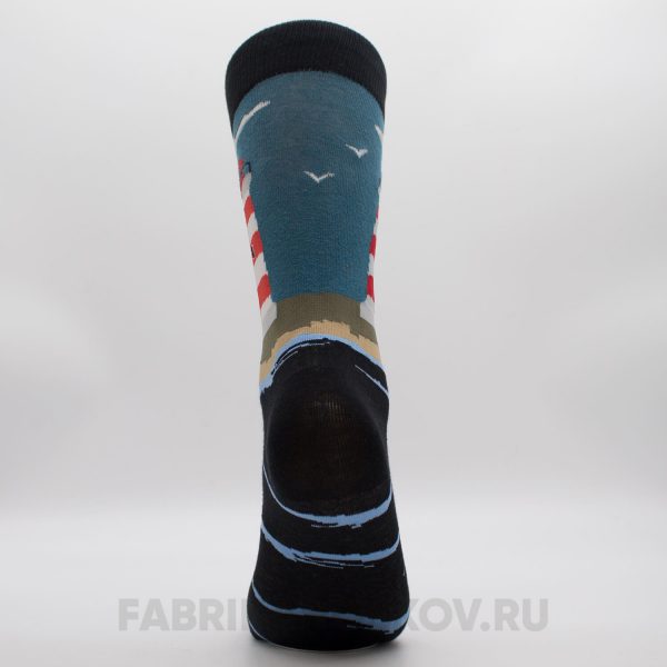 Мужские носки с изображением маяка Мужские носки с изображением маяка