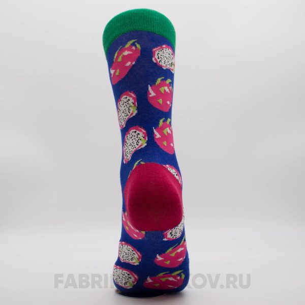 Мужские носки с изображением драгон фрукта Мужские носки с изображением драгон фрукта