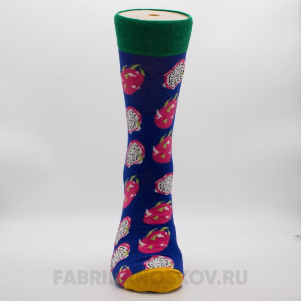 Мужские носки с изображением драгон фрукта Мужские носки с изображением драгон фрукта