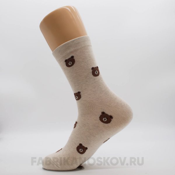 Мужские носки с медведями Мужские носки с медведями