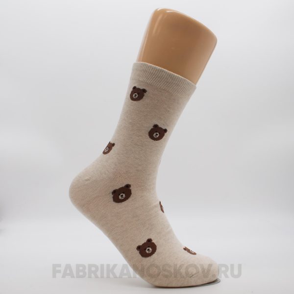 Мужские носки с медведями Мужские носки с медведями