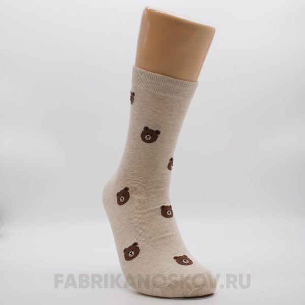 Мужские носки с медведями Мужские носки с медведями