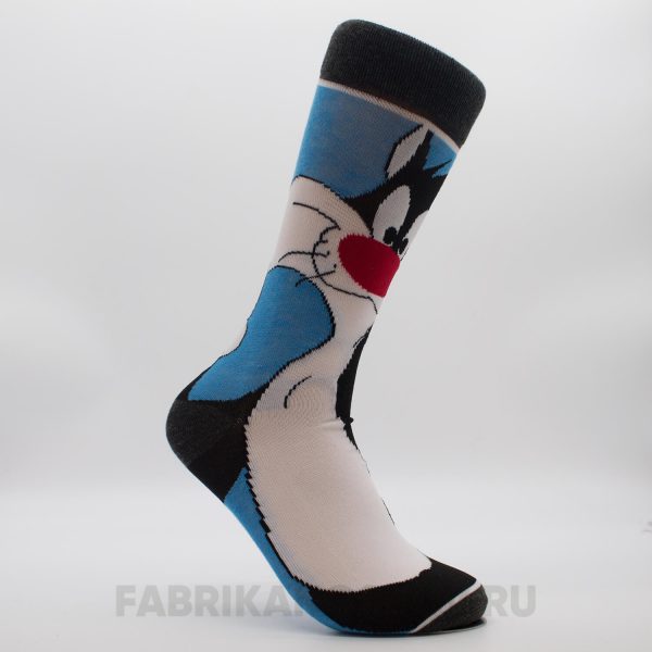 Мужские носки "Кот Сильвестр" Мужские носки "Кот Сильвестр"