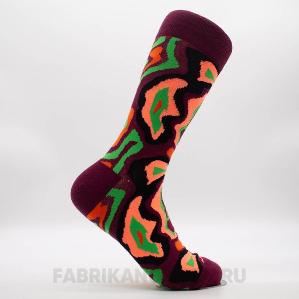 Мужские носки с абстракцией Мужские носки с абстракцией