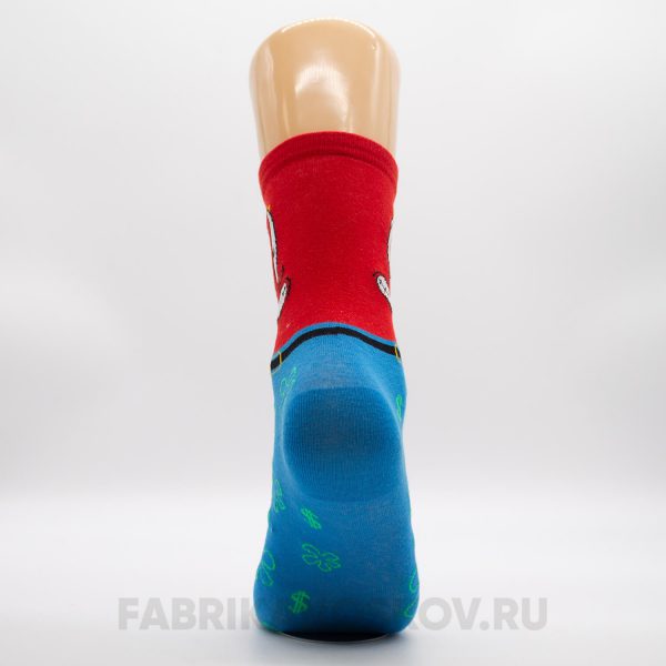 Мужские спортивные носки с крабом