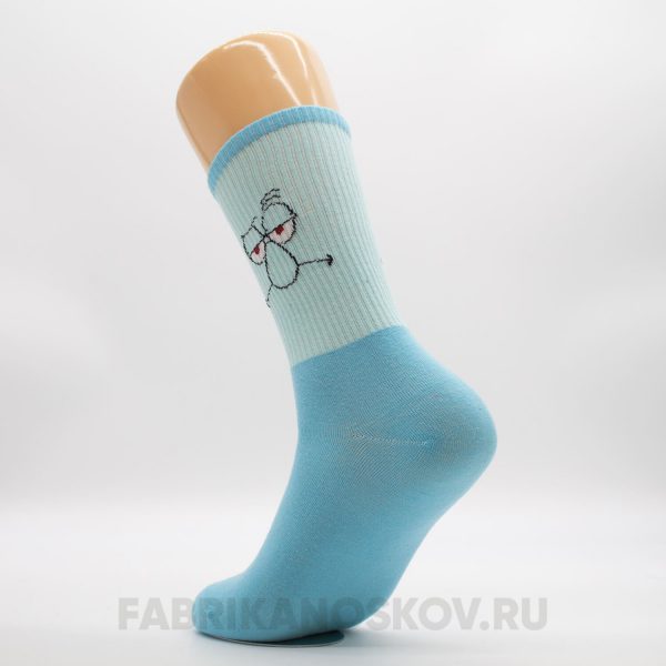 Мужские носки "Сквидвард"