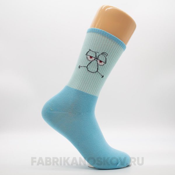 Мужские носки "Сквидвард"