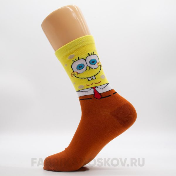 Мужские носки "Спанч Боб"