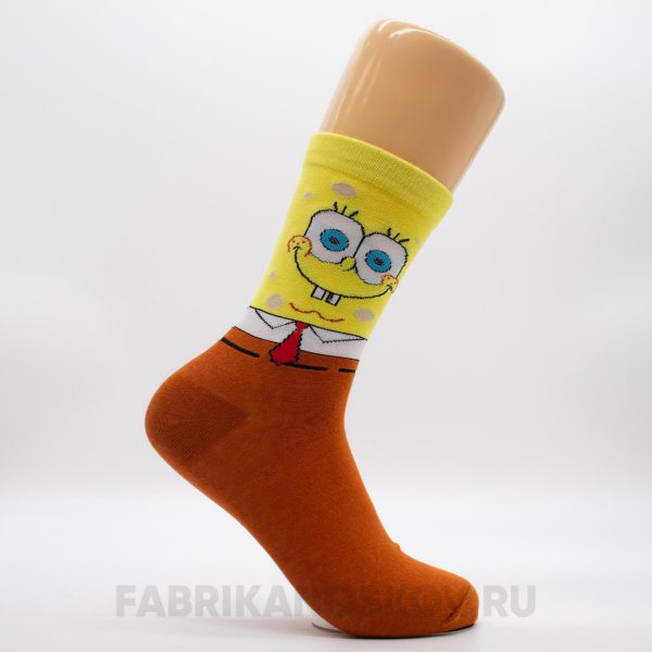 Мужские носки "Спанч Боб"