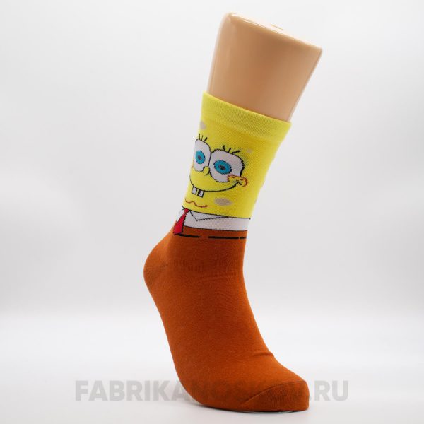 Мужские носки "Спанч Боб"