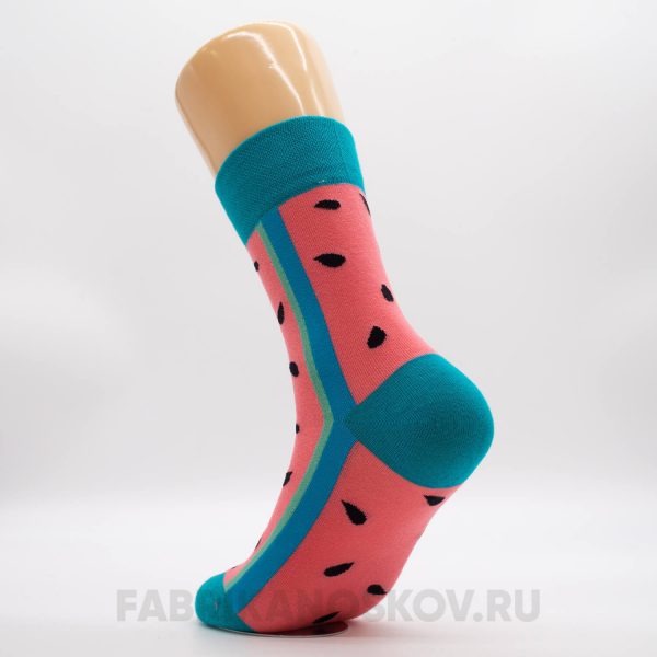 Мужские носки "Арбуз" Мужские носки "Арбуз"