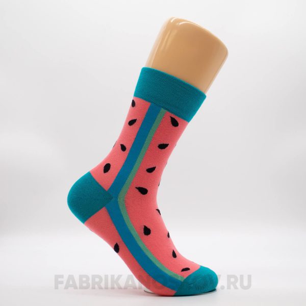 Мужские носки "Арбуз" Мужские носки "Арбуз"