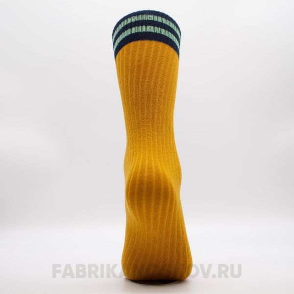 Длинные мужские носки с полосками Длинные мужские носки с полосками