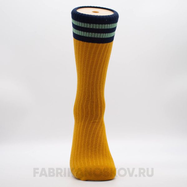 Длинные мужские носки с полосками Длинные мужские носки с полосками