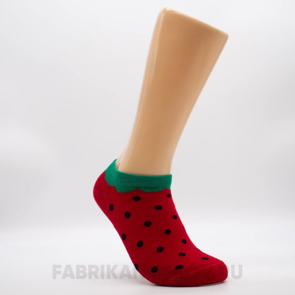 Короткие женские носки с арбузом Короткие женские носки с арбузом