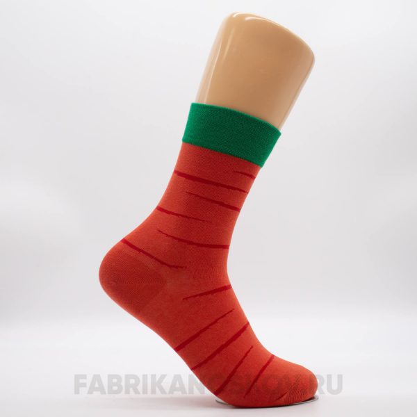 Женские длинные носки "Морковка" Женские длинные носки "Морковка"