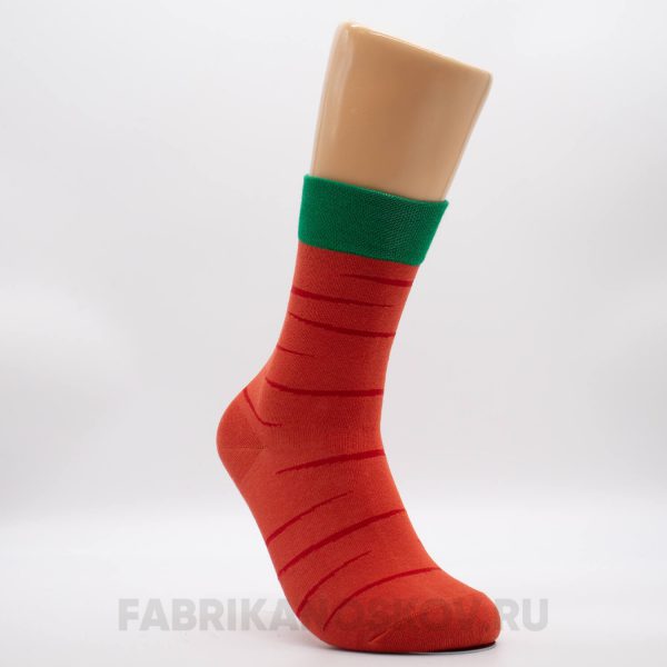 Женские длинные носки "Морковка" Женские длинные носки "Морковка"