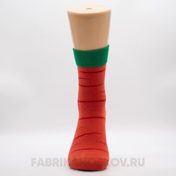 Женские длинные носки "Морковка" Женские длинные носки "Морковка"