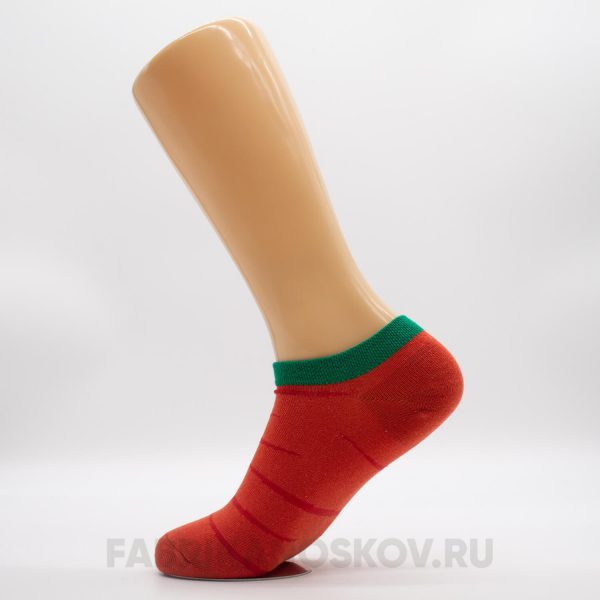 Короткие женские носки "Морковка" Короткие женские носки "Морковка"