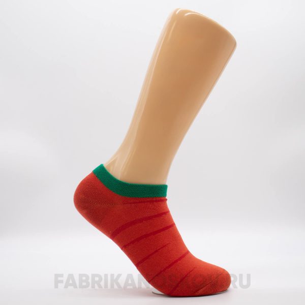 Короткие женские носки "Морковка" Короткие женские носки "Морковка"