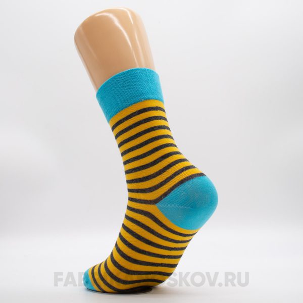 Женские носки с тонкими полосами Женские носки с тонкими полосами