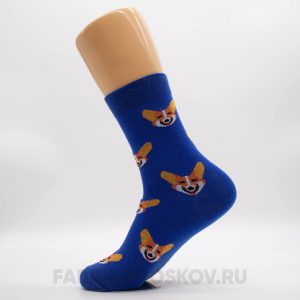 Мужские носки с корги
