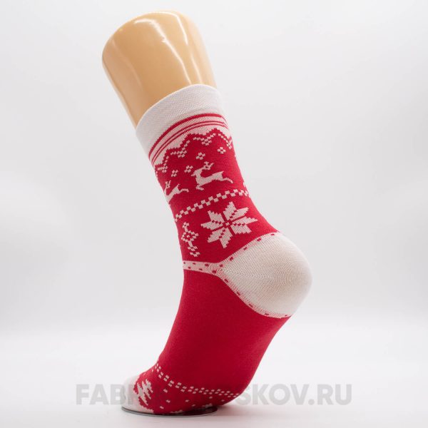 Мужские носки с оленями Мужские носки с оленями