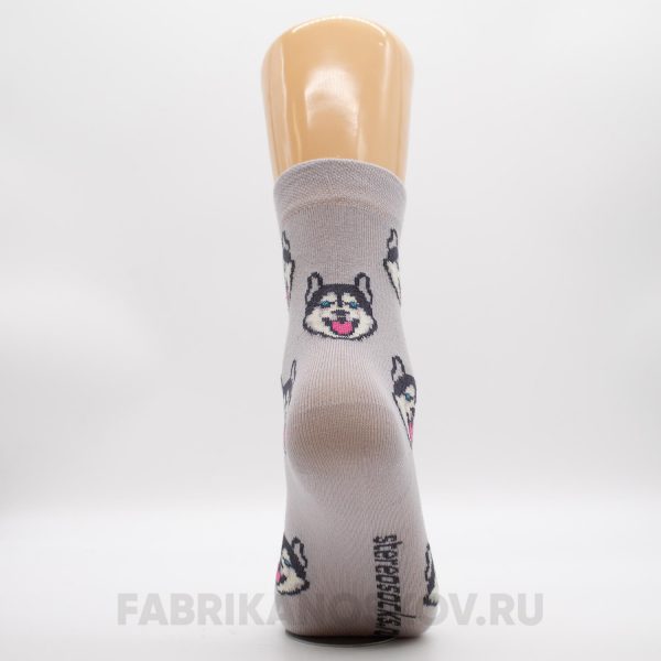 Мужские носки с хаски
