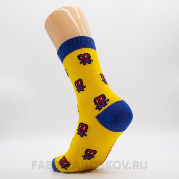 Мужские носки человек паук