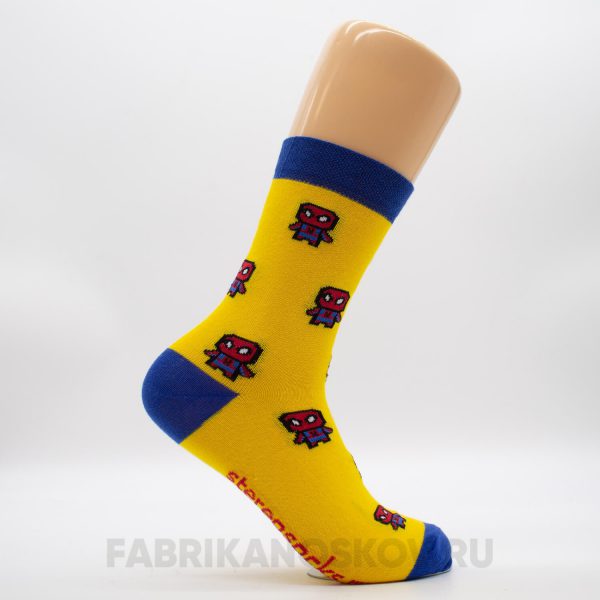 Мужские носки человек паук