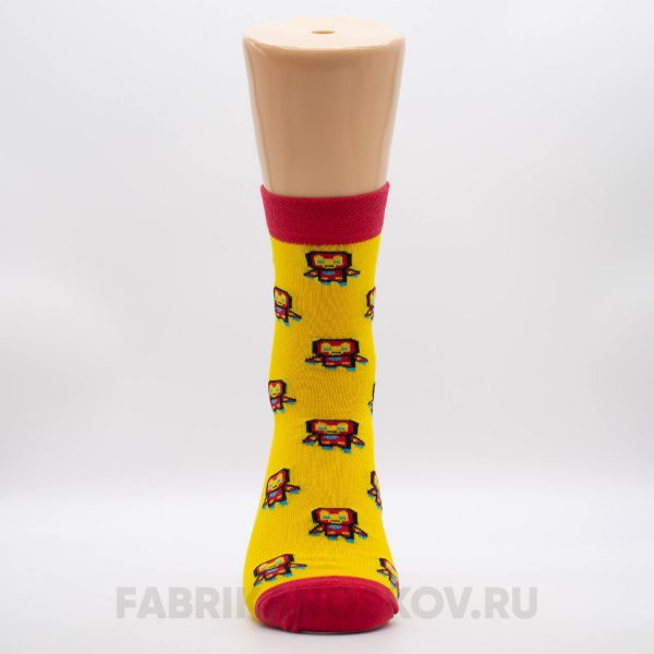 Мужские носки железный человек