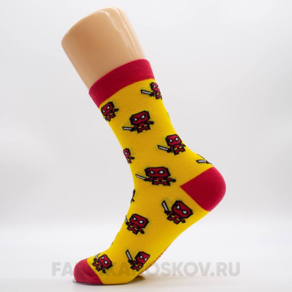 Мужские носки дед пул