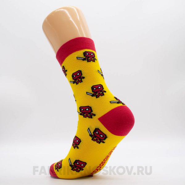 Мужские носки дед пул