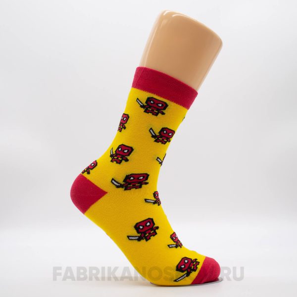 Мужские носки дед пул