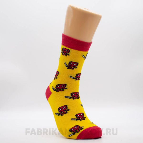 Мужские носки дед пул