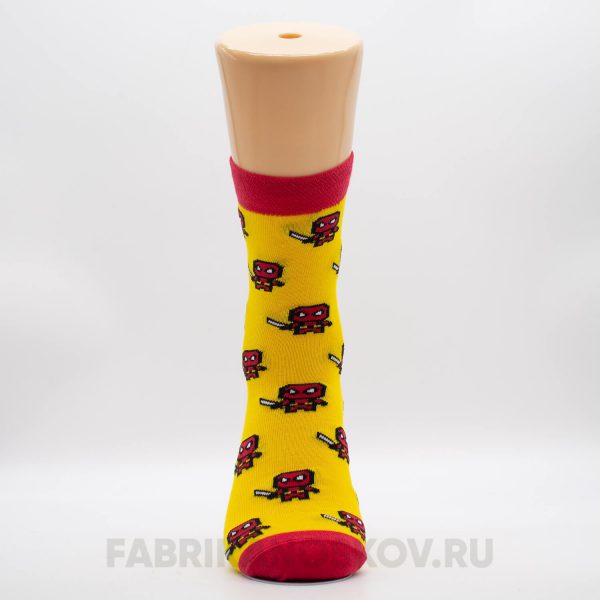 Мужские носки дед пул