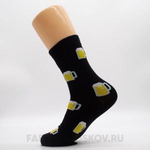 Мужские носки с кружками