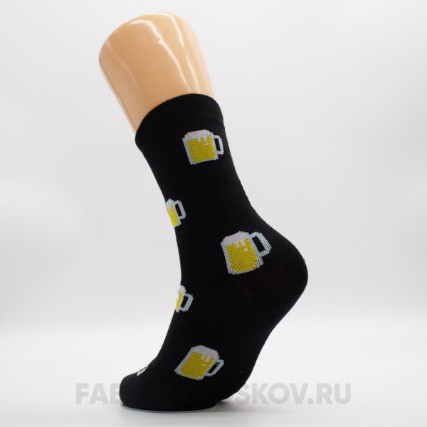 Мужские носки с кружками